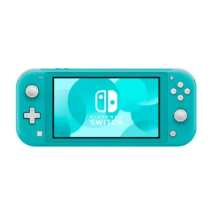 NINTENDO Switch Lite Turquoise Edition - Dedicated Handheld Gaming System with Built-in Controllers, +Control Pad, Portable Design & Jump In Anywhere Play